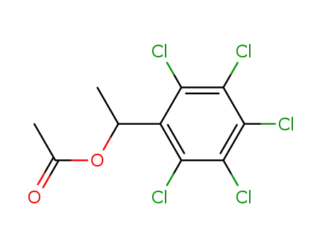 1-(pentachlorophenyl)ethyl acetate