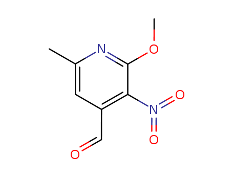 2-methoxy-6-methyl-3-nitropyridine-4-carbaldehyde