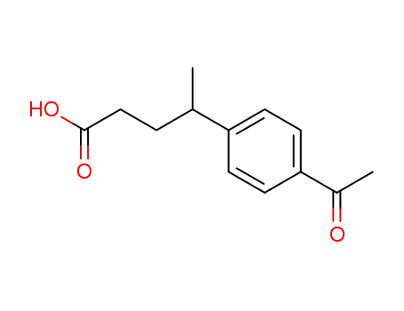 4-(4-acetylphenyl)pentanoic acid