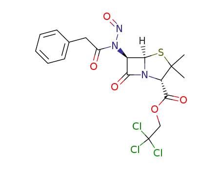 6β-(nitroso-phenylacetyl-amino)-penicillanic acid 2,2,2-trichloro-ethyl ester