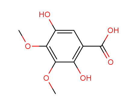 2,5-dihydroxy-3,4-dimethoxy-benzoic acid