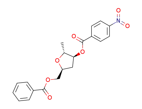 4-Nitro-benzoic acid (2R,3S,5S)-5-benzoyloxymethyl-2-methyl-tetrahydro-furan-3-yl ester