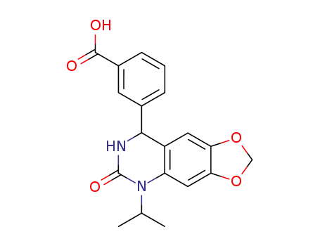 3-(5-Isopropyl-6-oxo-5,6,7,8-tetrahydro-[1,3]dioxolo[4,5-g]quinazolin-8-yl)-benzoic acid