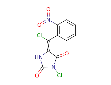 3-chloro-5-(α-chloro-2-nitro-benzylidene)-imidazolidine-2,4-dione