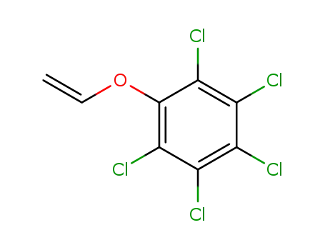 Molecular Structure of 7287-45-8 ((Pentachlorophenyl)vinyl ether)
