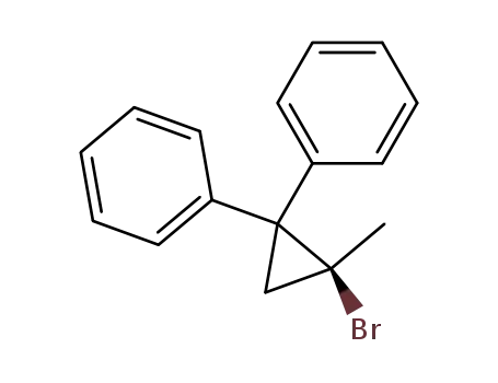 Benzene, 1,1'-(2-bromo-2-methylcyclopropylidene)bis-, (S)-