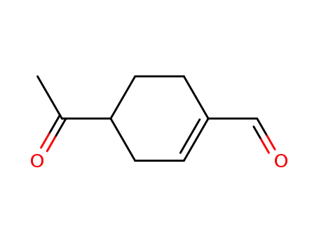 1-Cyclohexene-1-carboxaldehyde, 4-acetyl-