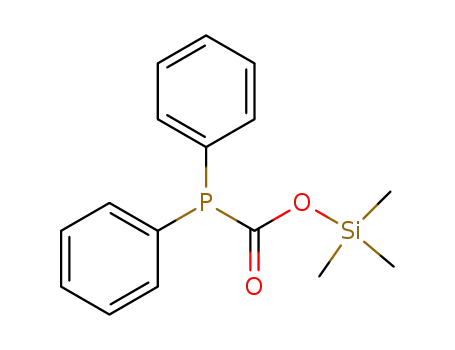 Diphenylphosphinoameisensaeuretrimethylsilylester