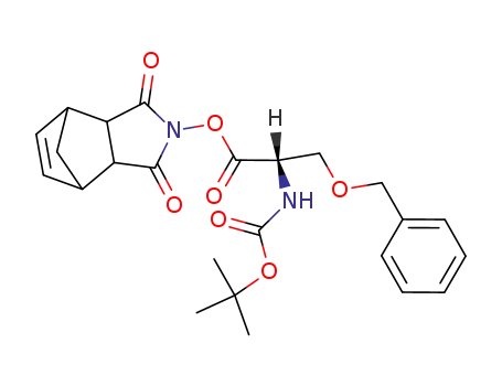 N-(t-butoxycarbonyl)-O-benzyl-L-serine N-hydroxy-5-norbornene-2,3-dicarboximide ester
