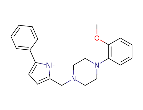 Piperazine, 1-(2-methoxyphenyl)-4-[(5-phenyl-1H-pyrrol-2-yl)methyl]-