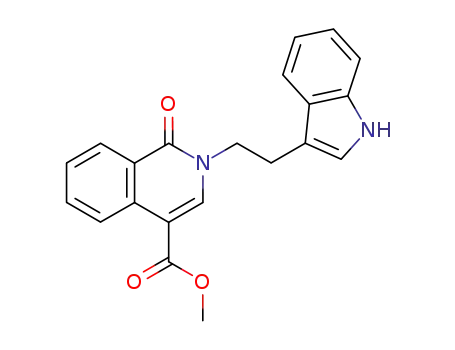 METHYL 2-[2-(1H-INDOL-3-YL)ETHYL]-1-OXO-1,2-DIHYDRO-4-ISOQUINOLINECARBOXYLATE