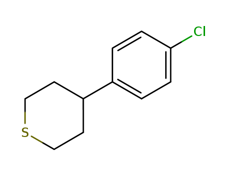 2H-Thiopyran, 4-(4-chlorophenyl)tetrahydro-
