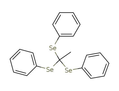 Benzene, 1,1',1''-[ethylidynetris(seleno)]tris-