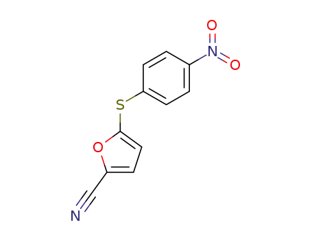 2-Furancarbonitrile, 5-[(4-nitrophenyl)thio]-