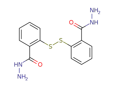 Molecular Structure of 1160-68-5 (2,2'-Dithiobis-benzoic acid dihydrazide)