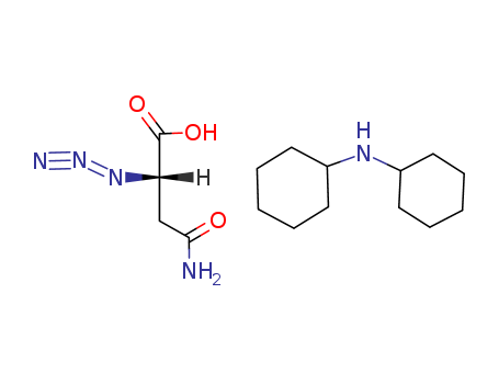 Dicyclohexylammonium (S)-4-amino-2-azido-4-oxobutanoate