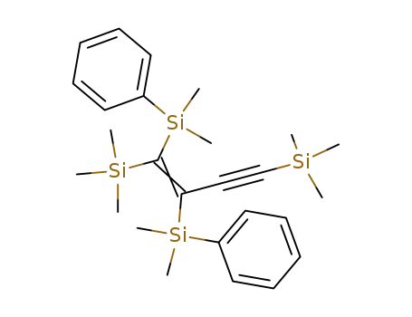Silane, [1,2-bis(dimethylphenylsilyl)-1-buten-3-yne-1,4-diyl]bis[trimethyl-,
(E)-