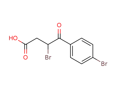 Molecular Structure of 35158-41-9 (3-bromo-4-(4-bromophenyl)-4-oxobutanoic acid)