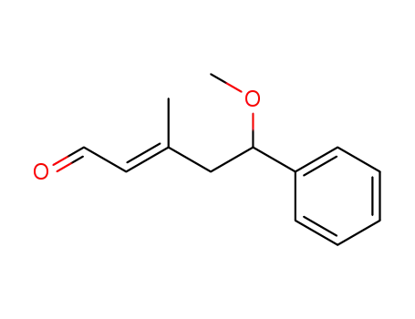 2-Pentenal, 5-methoxy-3-methyl-5-phenyl-, (E)-
