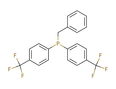 Benzyl-bis-(4-trifluoromethyl-phenyl)-phosphane