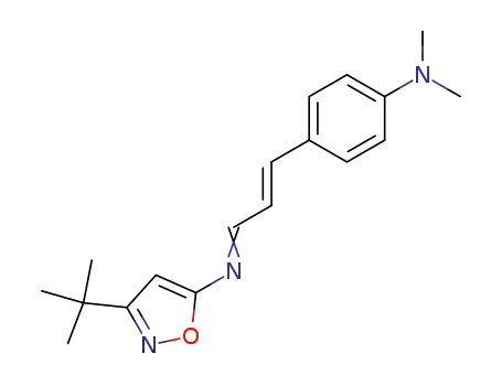 5-Isoxazolamine,
N-[3-[4-(dimethylamino)phenyl]-2-propenylidene]-3-(1,1-dimethylethyl)-