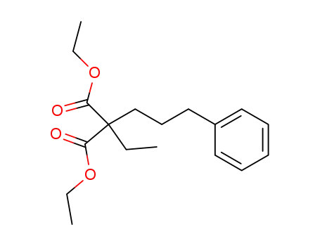 ethyl-(3-phenyl-propyl)-malonic acid diethyl ester