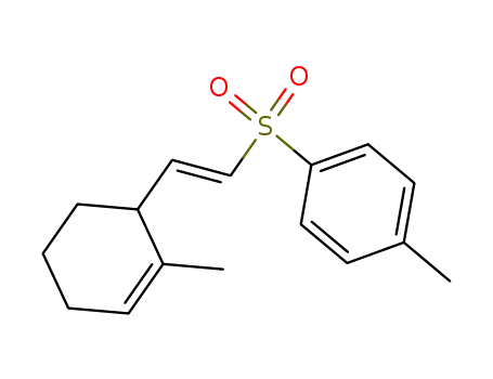 1-Methyl-4-[(E)-2-(2-methyl-cyclohex-2-enyl)-ethenesulfonyl]-benzene
