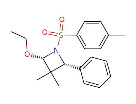 (2S,4R)-2-Ethoxy-3,3-dimethyl-4-phenyl-1-(toluene-4-sulfonyl)-azetidine