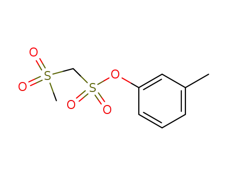 Methanesulfonic acid, (methylsulfonyl)-, 3-methylphenyl ester