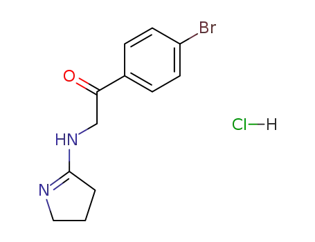 1-(4-Bromo-phenyl)-2-(4,5-dihydro-3H-pyrrol-2-ylamino)-ethanone; hydrochloride