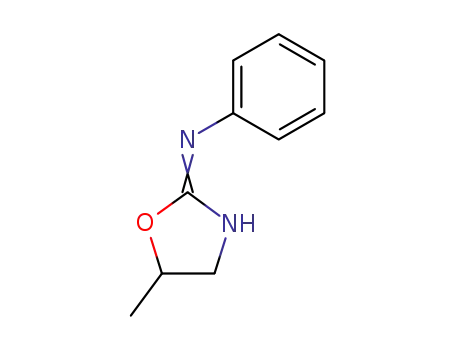 Molecular Structure of 27151-02-6 (5-METHYL-N-PHENYL-4,5-DIHYDROOXAZOL-2-AMINE)