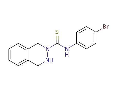 2-<N-(4-Bromphenyl)thiocarbamoyl>-1,2,3,4-tetrahydrophthalazin