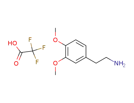 2-(3,4-Dimethoxy-phenyl)-ethylamine; compound with trifluoro-acetic acid