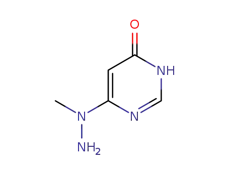 4(1H)-Pyrimidinone, 6-(1-methylhydrazino)- (9CI)