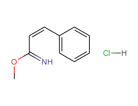 (Z)-3-Phenyl-acrylimidic acid methyl ester; hydrochloride