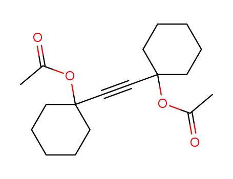 Cyclohexanol, 1,1'-(1,2-ethynediyl)bis-, diacetate