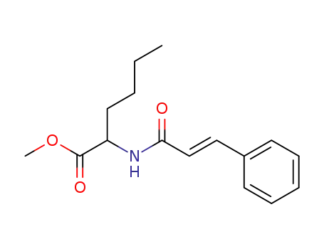 N-Cinnamoyl-D,L-norleucine methyl ester