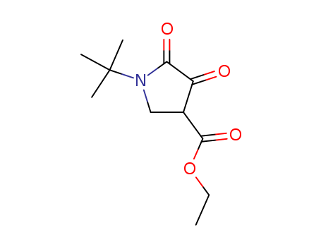 3-Pyrrolidinecarboxylicacid, 1-(1,1-dimethylethyl)-4,5-dioxo-, ethyl ester