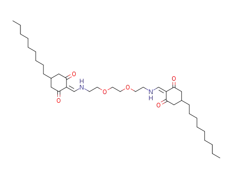 N,N'-Bis-<(4-n-nonyl-2,6-dioxo-cyclohexyliden)-methylen>-1,8-diamino-3,6-dioxaoctan