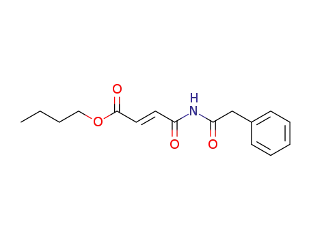 2-Butenoic acid, 4-oxo-4-[(phenylacetyl)amino]-, butyl ester, (E)-