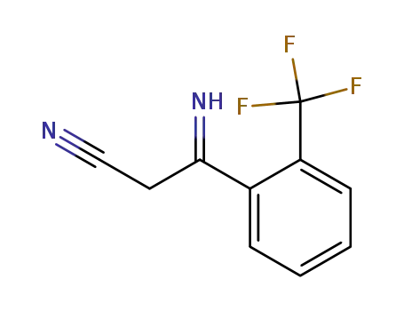 Molecular Structure of 40018-09-5 (o-Trifluormethylbenzoacetodinitril)