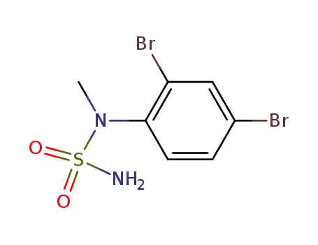 N-methyl-N-(2,4-dibromophenyl)sulfuric diamide