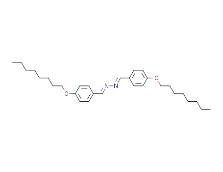 Benzaldehyde, 4-(octyloxy)-, [[4-(octyloxy)phenyl]methylene]hydrazone,
(E,E)-