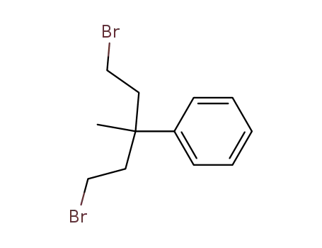 Molecular Structure of 96184-26-8 (Benzene, [3-bromo-1-(2-bromoethyl)-1-methylpropyl]-)