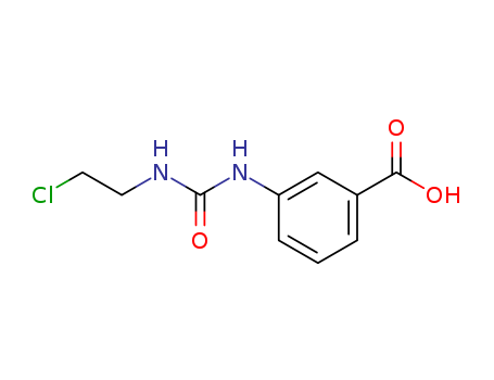 Benzoic acid,3-[[[(2-chloroethyl)amino]carbonyl]amino]- cas  13908-45-7