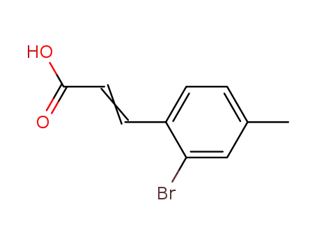 3-(2-Bromo-4-methylphenyl)-2-propenoic acid