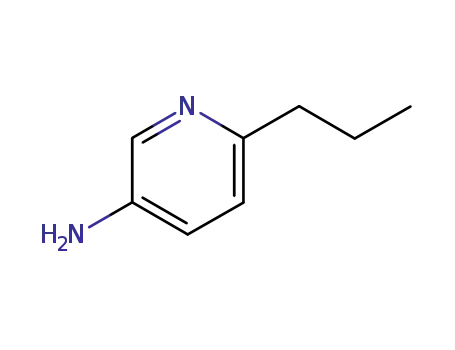 Molecular Structure of 217302-91-5 (3-Pyridinamine,6-propyl-(9CI))