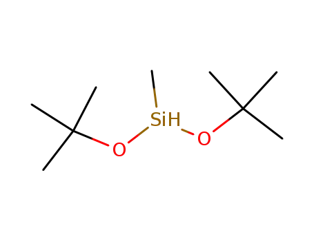 Molecular Structure of 7489-74-9 (Silane, bis(1,1-dimethylethoxy)methyl-)
