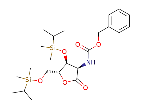 [(3R,4S,5R)-4-(Isopropyl-dimethyl-silanyloxy)-5-(isopropyl-dimethyl-silanyloxymethyl)-2-oxo-tetrahydro-furan-3-yl]-carbamic acid benzyl ester