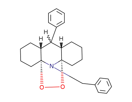12-benzyl-11ξ-phenyl-(10<i>c</i>,11a<i>c</i>)-decahydro-4a<i>r</i>,6a<i>c</i>-epiazano-dibenzo[<i>c</i>,<i>f</i>][1,2]dioxepine